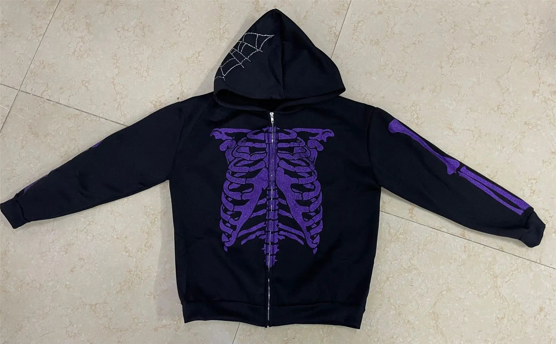 Men's Streetwear Skull Hoodies - Wamarzon