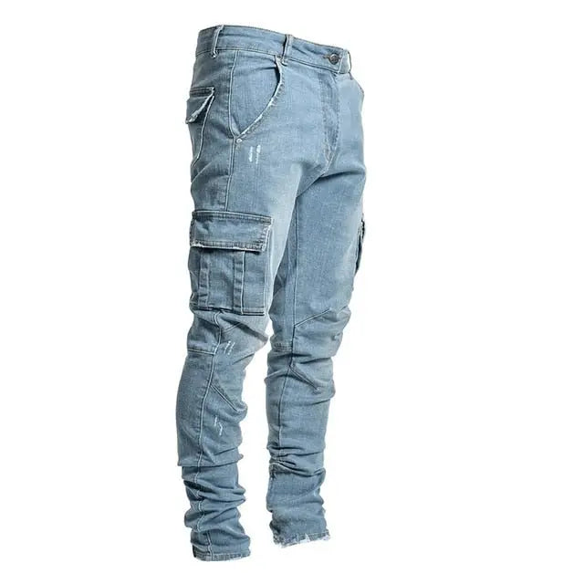 Men's Cargo Jeans - Wamarzon