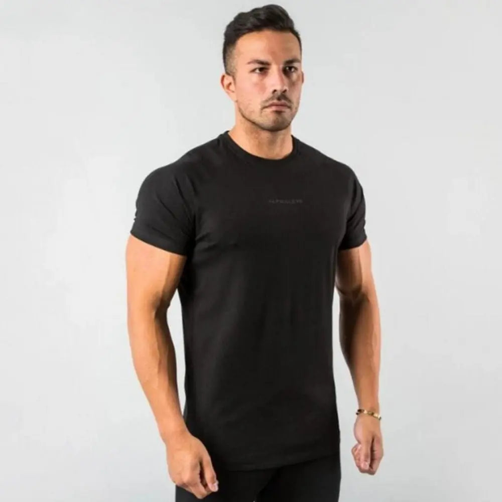 Men Fitted Gym T-Shirt - Wamarzon