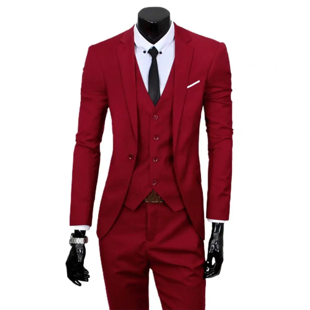 Men's Classic Business Suit - Wamarzon