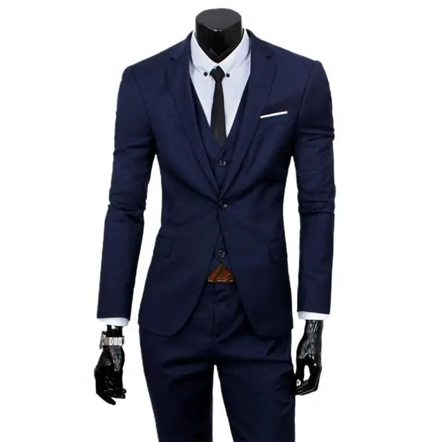 Men's Classic Business Suit - Wamarzon