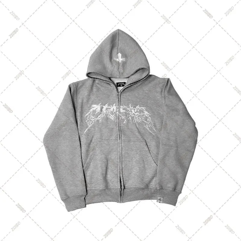 Cross Letter Hooded - Wamarzon