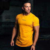 Men Fitted Gym T-Shirt - Wamarzon