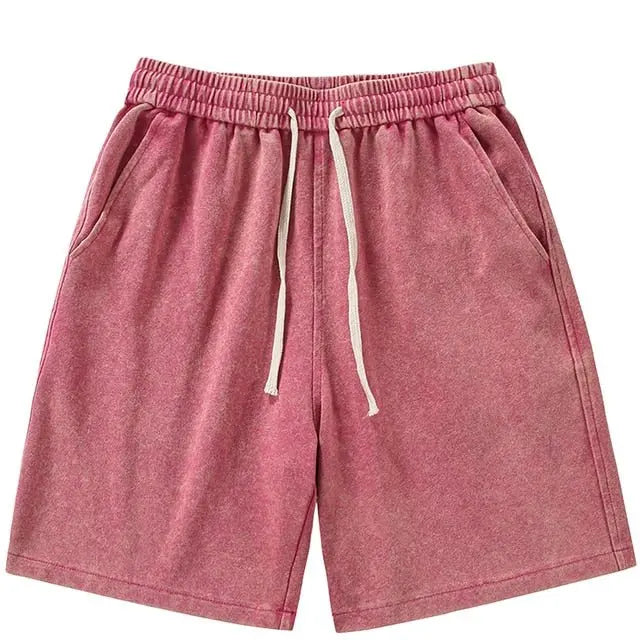 Summer Distressed Cotton Sweatshorts - Wamarzon