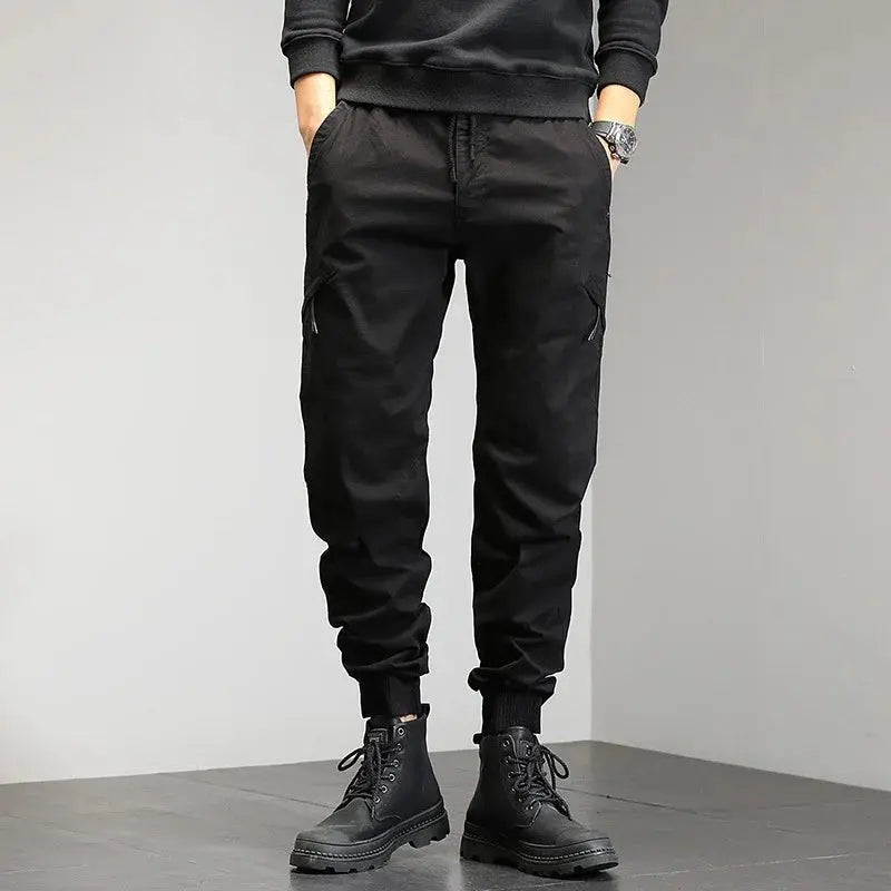 Multi-Pocket Casual Pants - Wamarzon