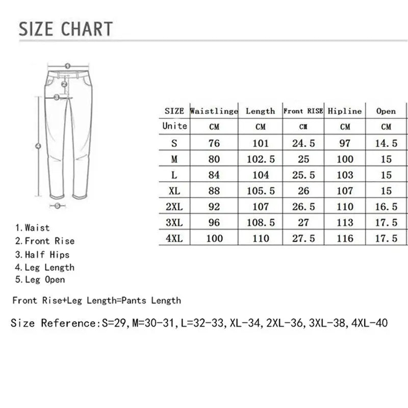 Men's Pants Retro Washing Zipper Stretch Jeans - Wamarzon