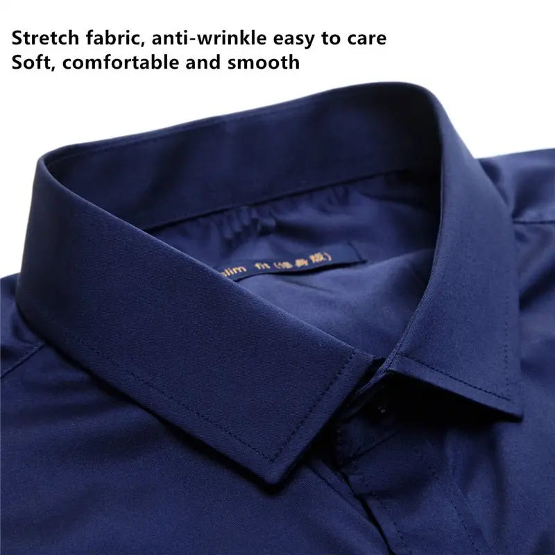 Anti-Wrinkle Men's Shirt - Wamarzon