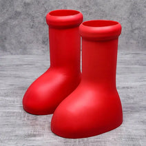 Fashion Men's Red Boots - Wamarzon