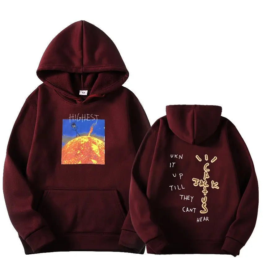 Travis Scott Sun Hoodies Men/Women - Wamarzon