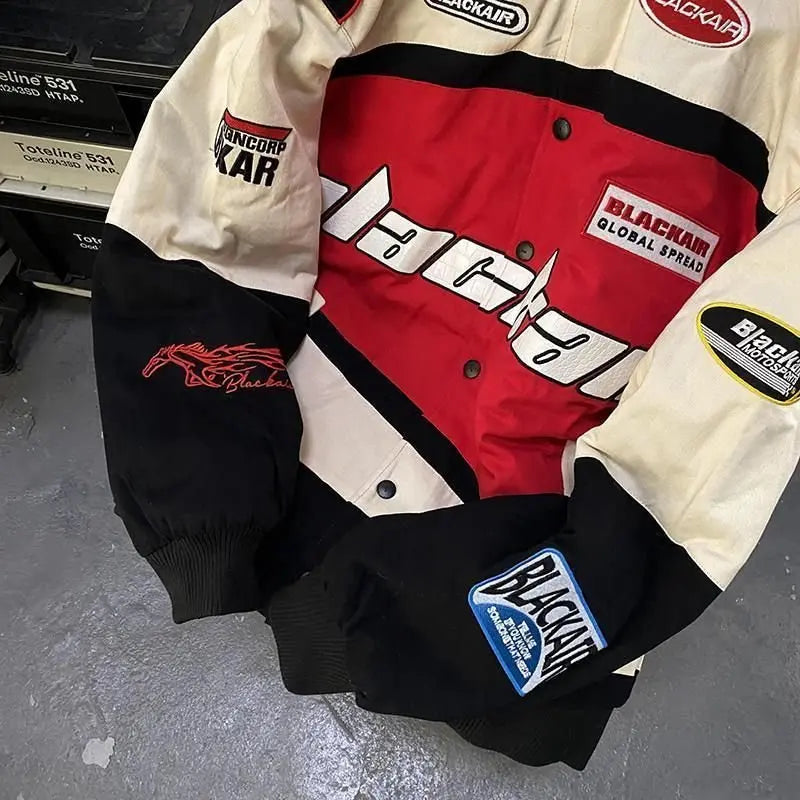 Retro Racing Jacket for Men - Wamarzon