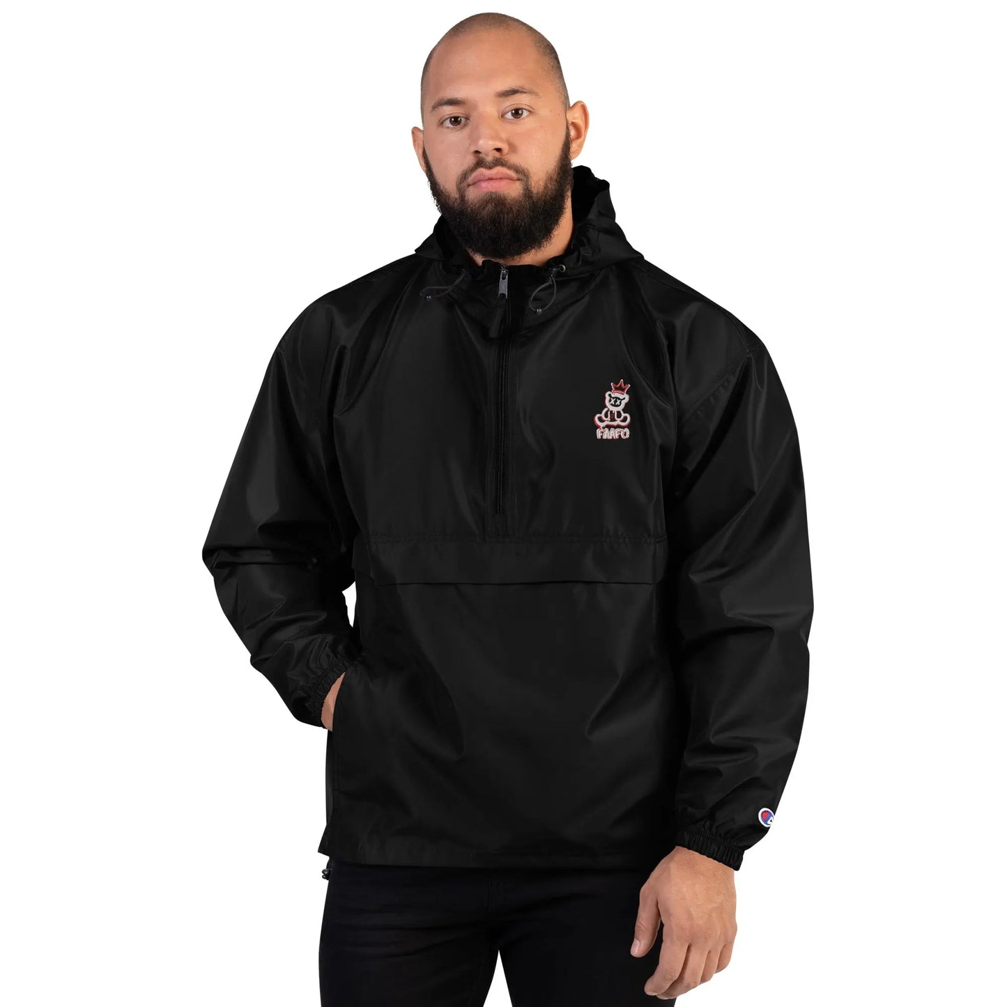 FAAFO Embroidered Champion Jacket - Image #1