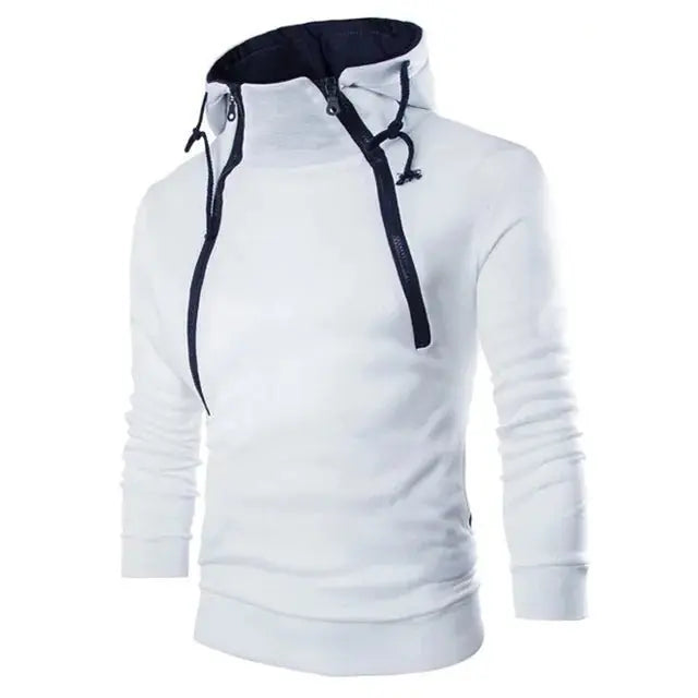 Men's High Neck Hooded Pullovers - Wamarzon