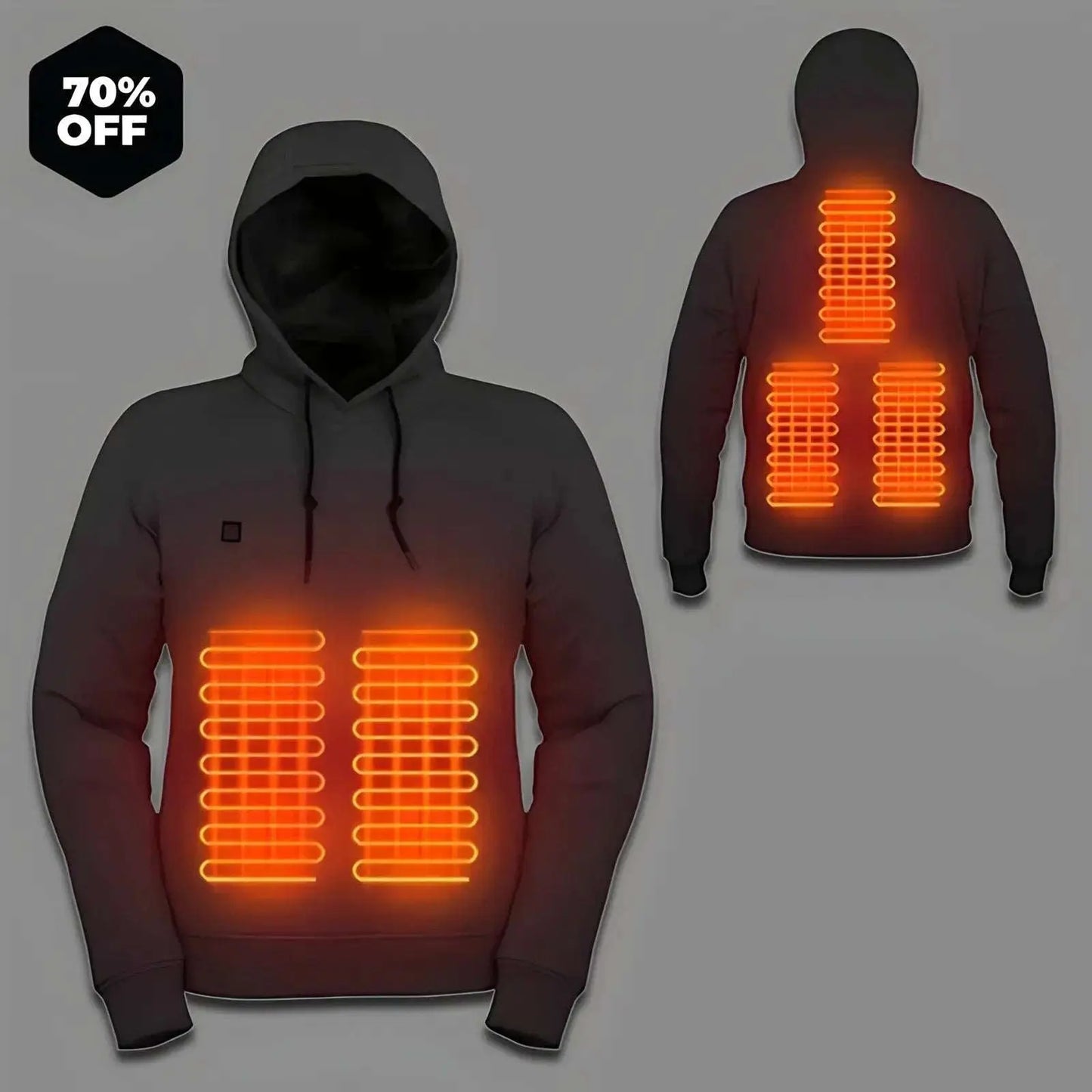 USB Heating Hoodies - Wamarzon