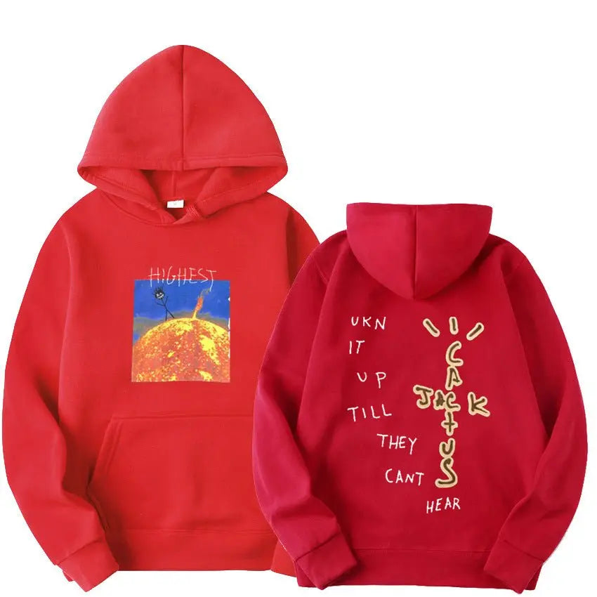 Travis Scott Sun Hoodies Men/Women - Wamarzon