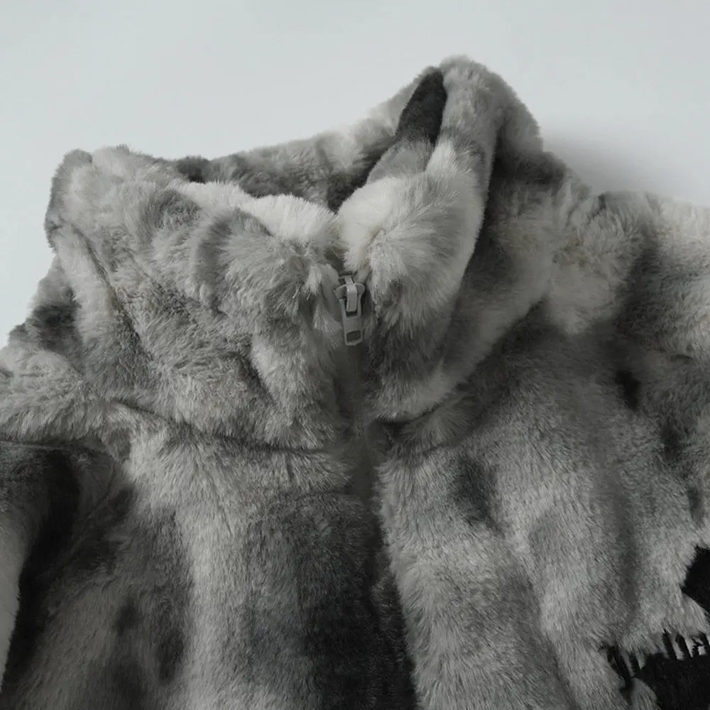Winter Rabbit Fur Jacket - Wamarzon