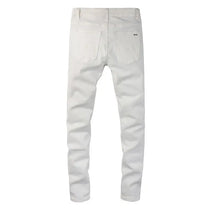 White Bandana Jeans - Wamarzon