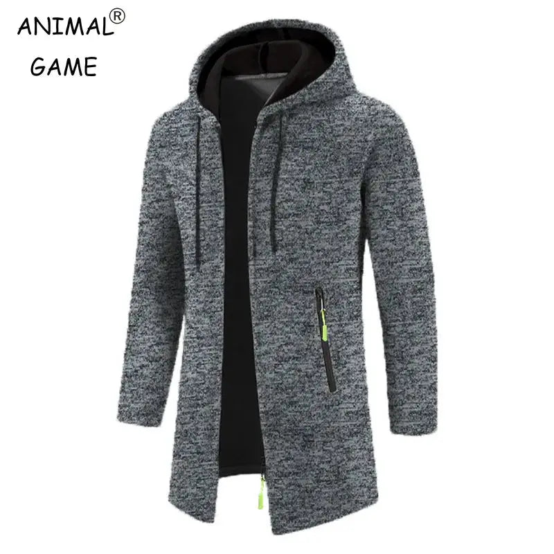 Men's High Neck Hooded Pullovers - Wamarzon