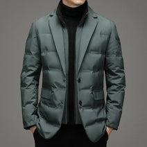 Men's Two-Piece Winter Imitation Blazer - Wamarzon