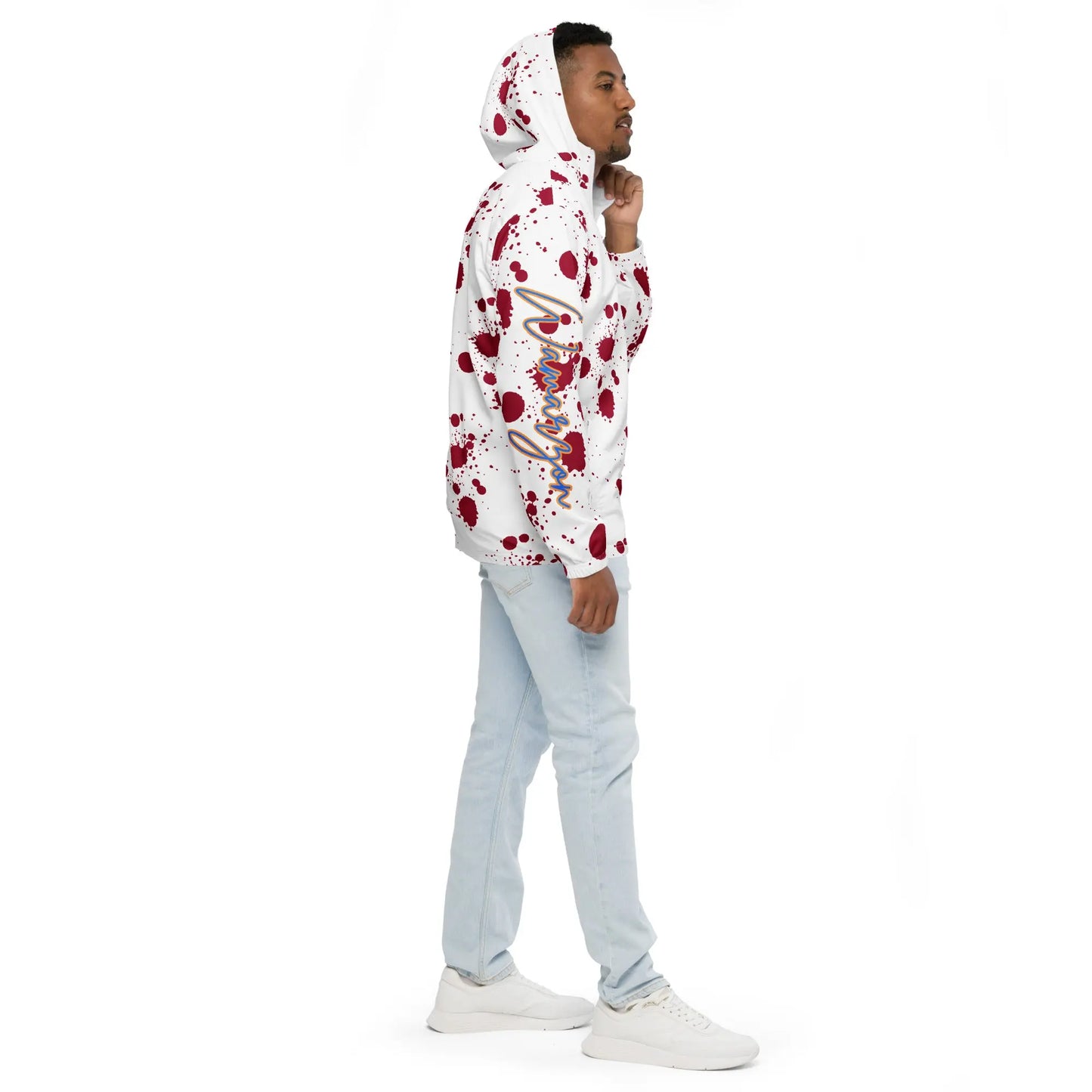 Wamarzon's Ghosted Men’s windbreaker - Image #10