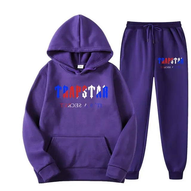 Men's Cotton Hoodie and Sweatpants Set - Image #18