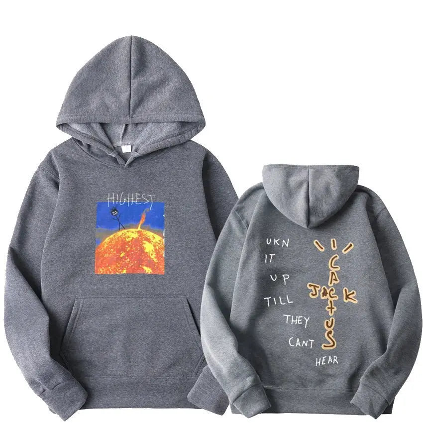 Travis Scott Sun Hoodies Men/Women - Wamarzon