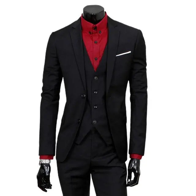 Men's Classic Business Suit - Wamarzon