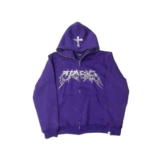 Cross Letter Hooded - Wamarzon