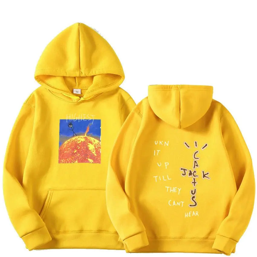 Travis Scott Sun Hoodies Men/Women - Wamarzon