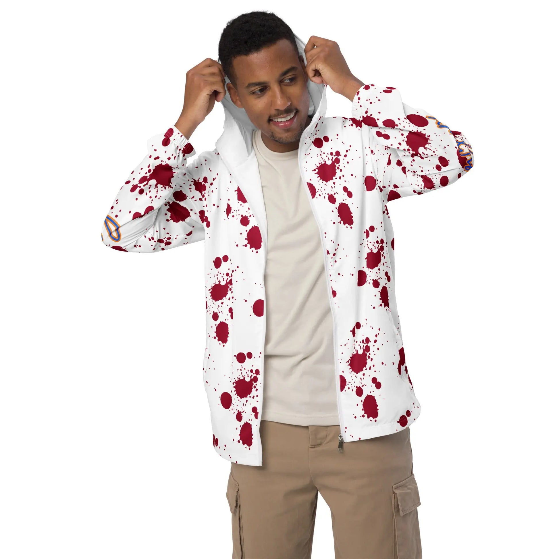 Wamarzon's Ghosted Men’s windbreaker - Image #8
