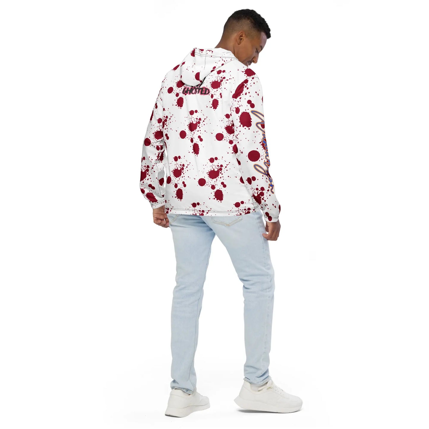 Wamarzon's Ghosted Men’s windbreaker - Image #5
