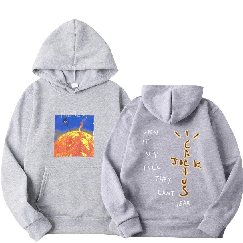 Travis Scott Sun Hoodies Men/Women - Wamarzon