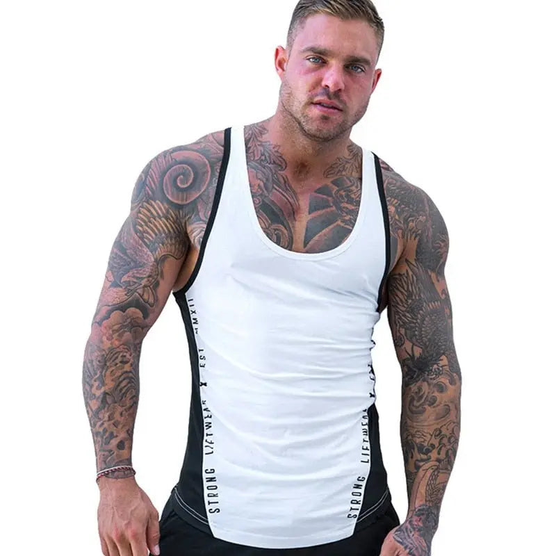 Men Bodybuilding Tank Tops - Wamarzon