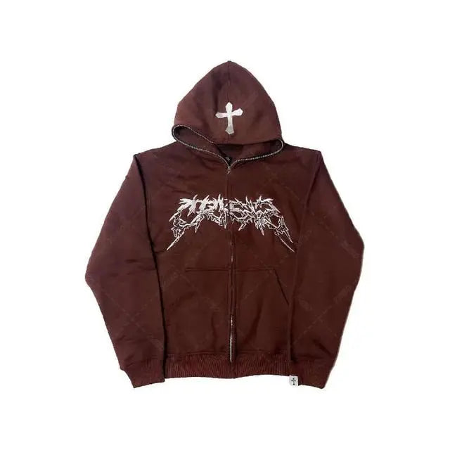 Cross Letter Hooded - Wamarzon