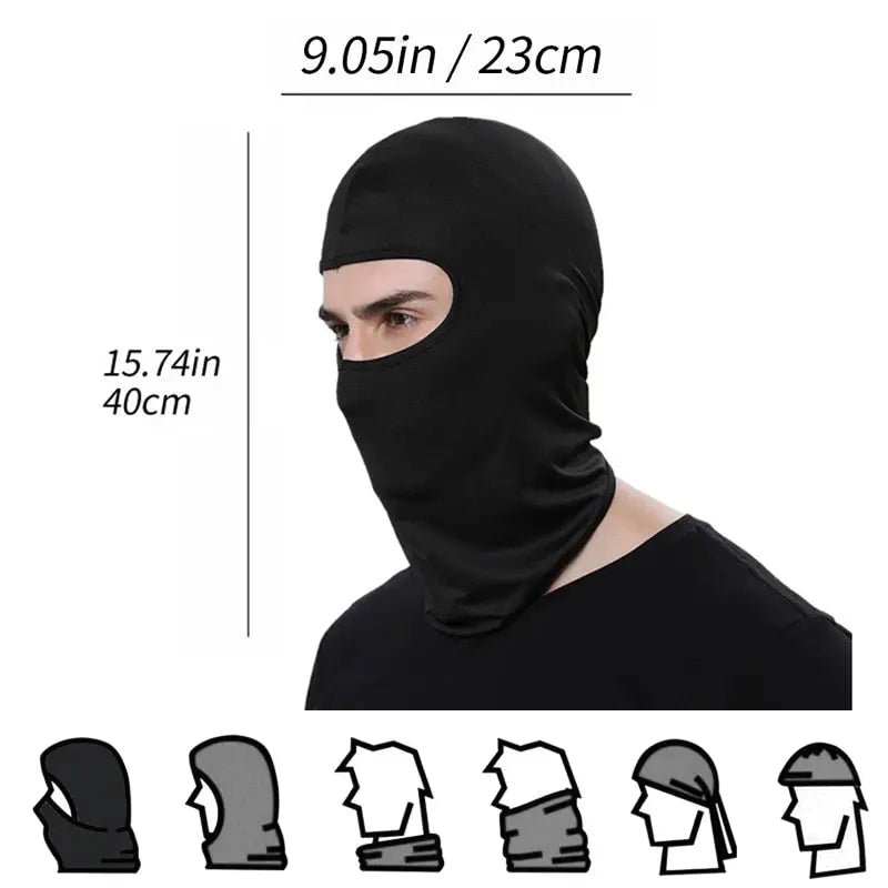 Full Cover Face Mask Hat - Wamarzon