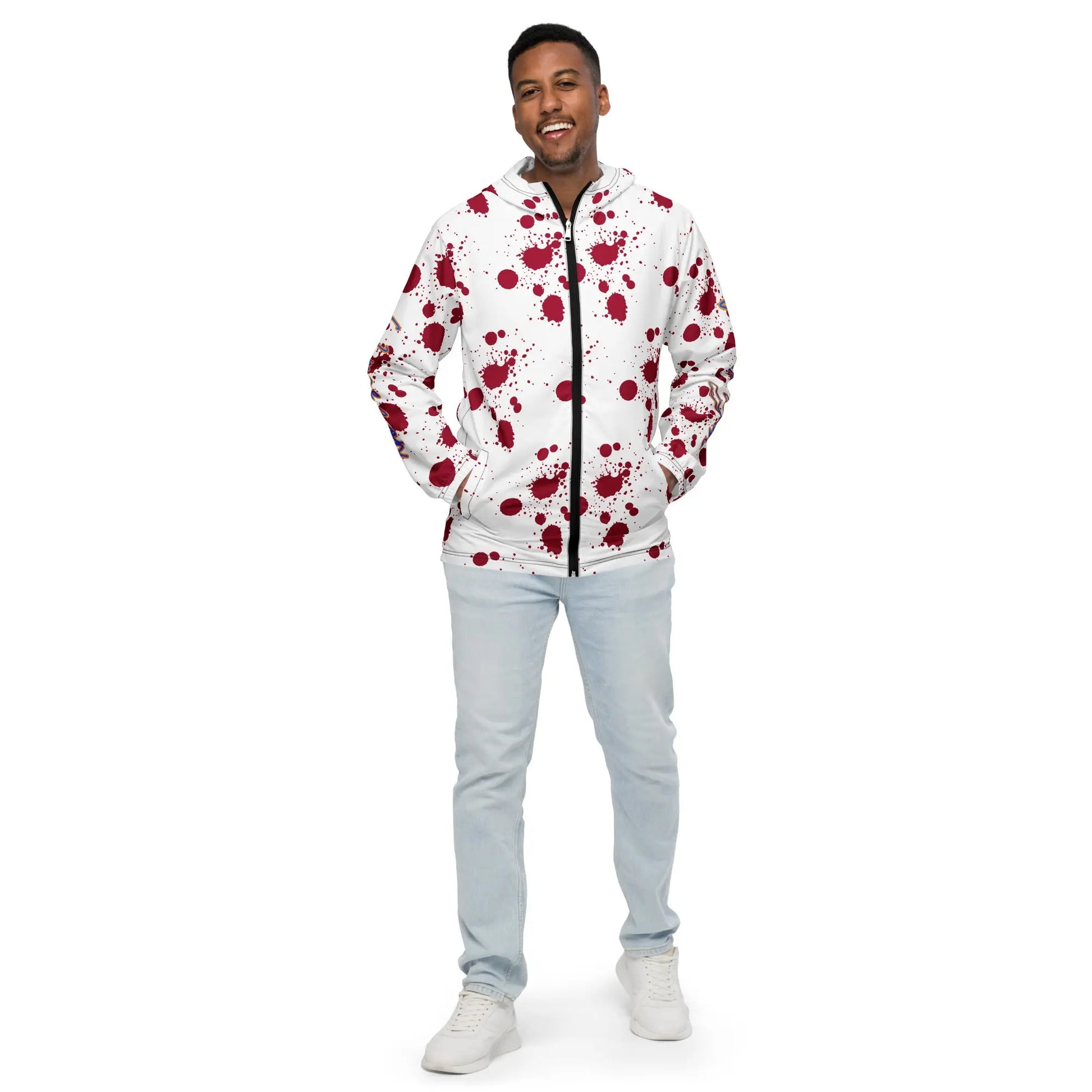 Wamarzon's Ghosted Men’s windbreaker - Image #1