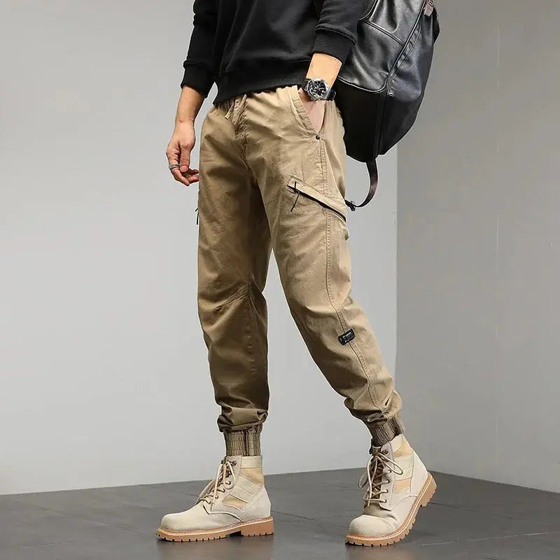 Multi-Pocket Casual Pants - Wamarzon