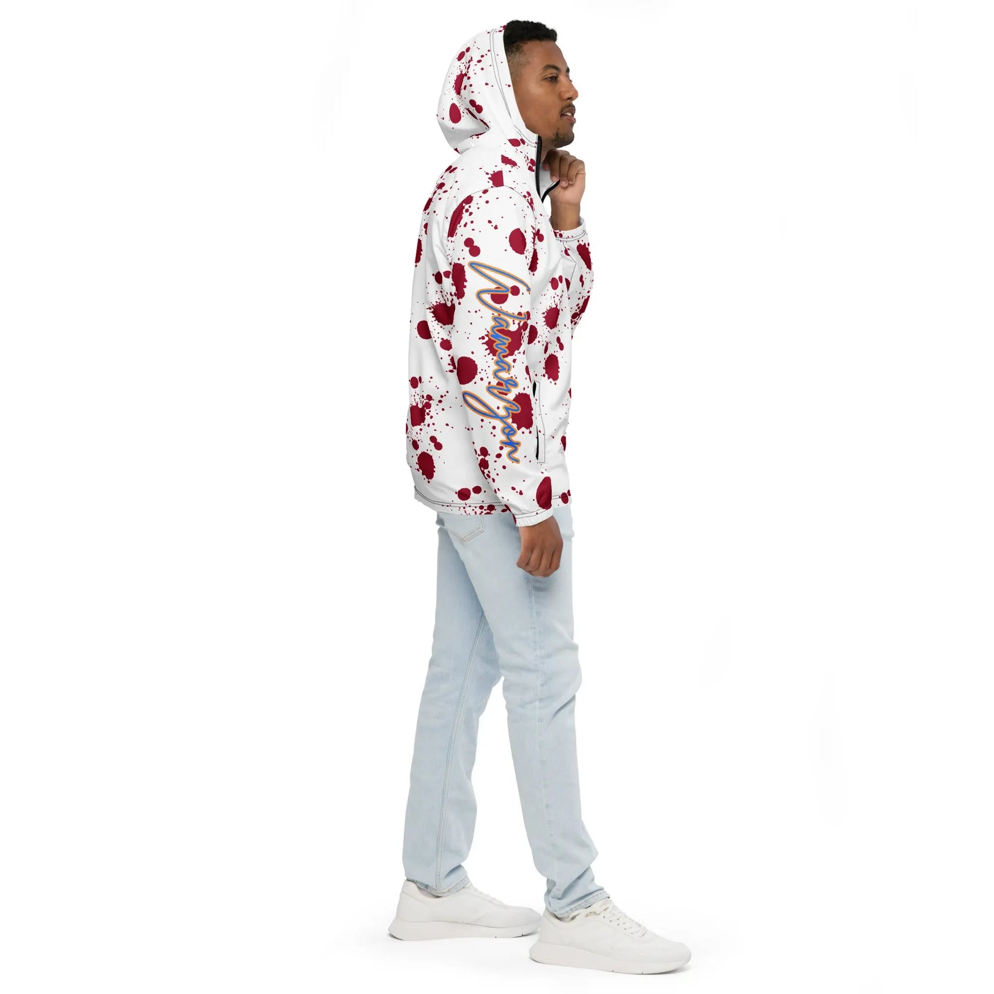 Wamarzon's Ghosted Men’s windbreaker - Image #6