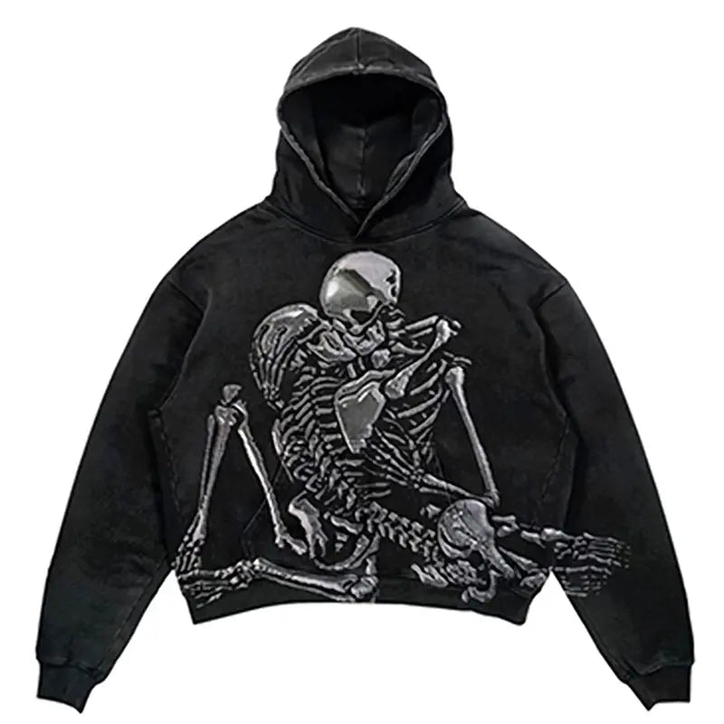 Oversized  Graphic Hoodies - Image #3