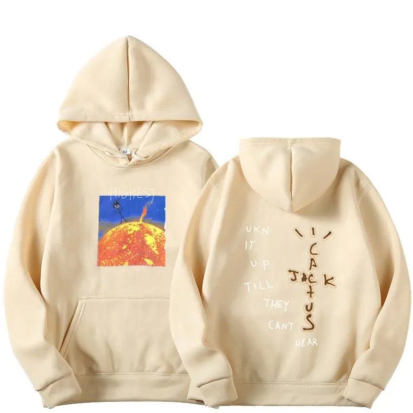 Travis Scott Sun Hoodies Men/Women - Wamarzon