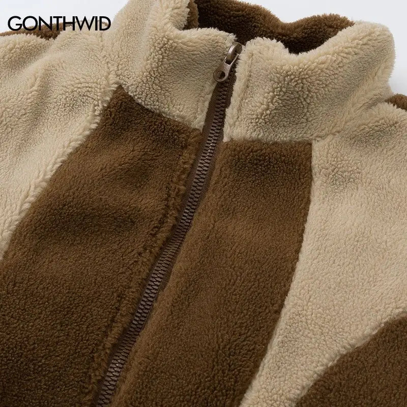 Lambswool Coats Thicken Warm Padded Jackets - Wamarzon