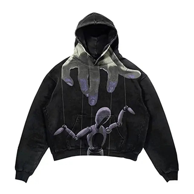 Oversized  Graphic Hoodies - Image #34