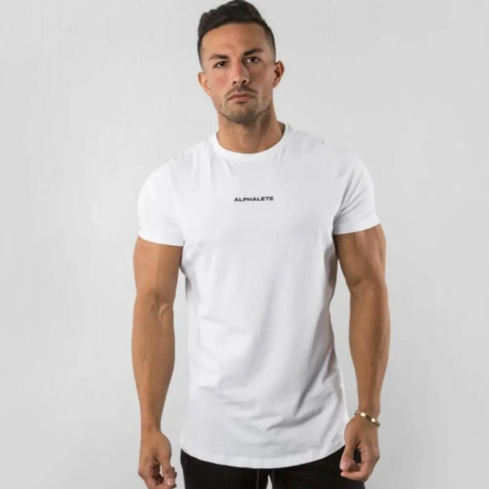 Men Fitted Gym T-Shirt - Wamarzon