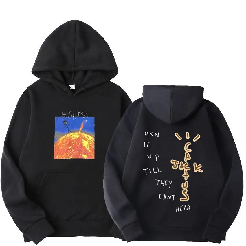 Travis Scott Sun Hoodies Men/Women - Wamarzon