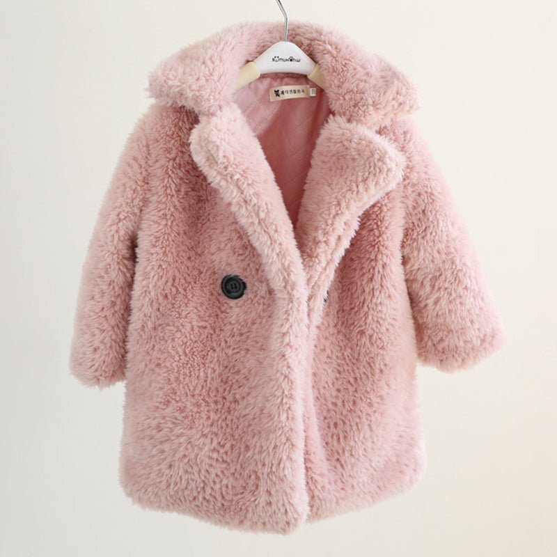 Big Kids Fur Coat In Autumn And Winter Coat - Wamarzon