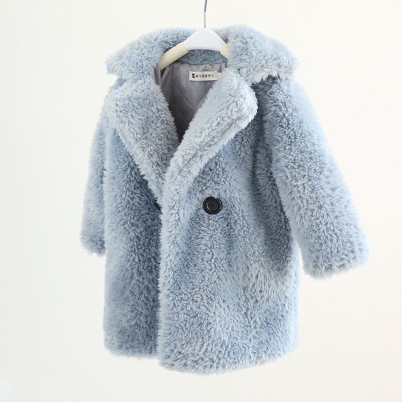 Big Kids Fur Coat In Autumn And Winter Coat - Wamarzon