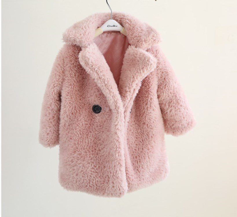 Big Kids Fur Coat In Autumn And Winter Coat - Wamarzon