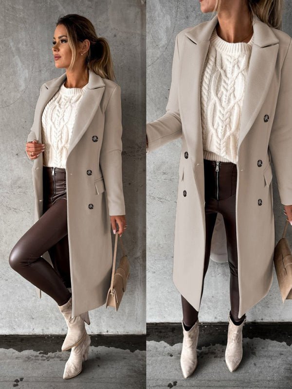 Business Casual Overcoat for Women - Wamarzon