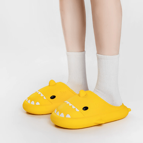 Cozy Shark Slides - Wamarzon