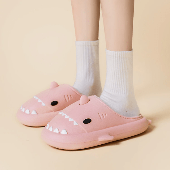 Cozy Shark Slides - Wamarzon