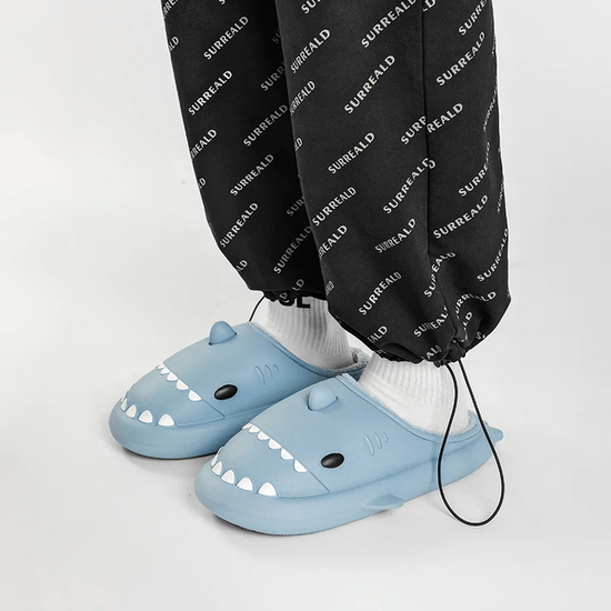 Cozy Shark Slides - Wamarzon